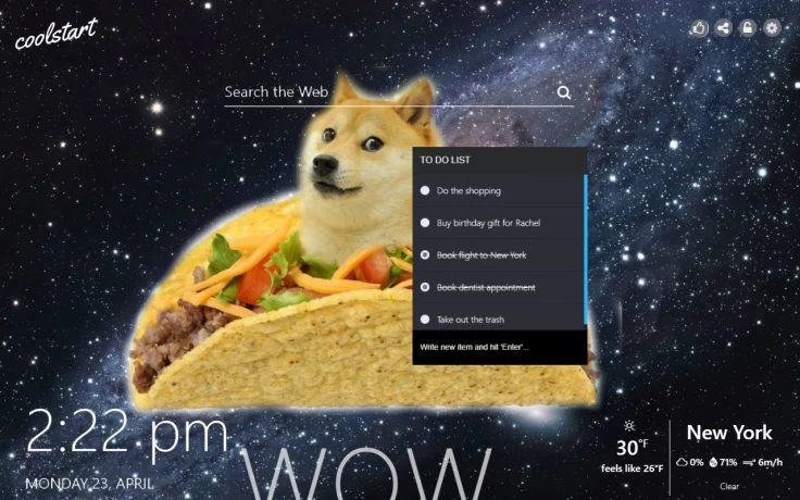 Doge ToDo List