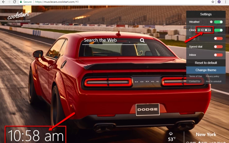 How to switch between 12 and 24-hour clock