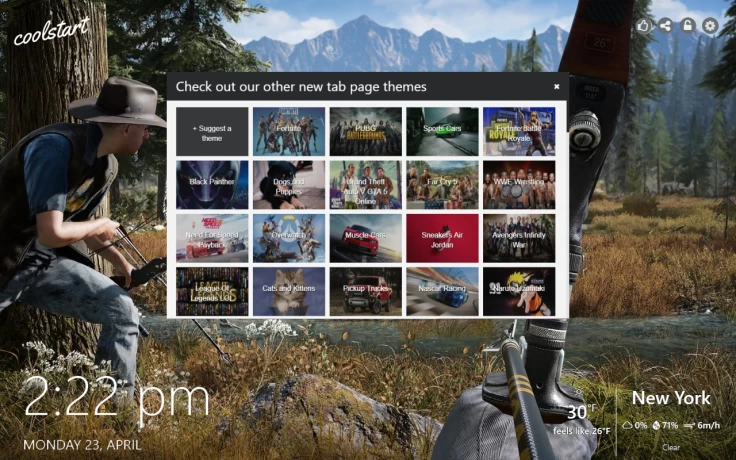 Far Cry 5 New Tab Theme Gallery