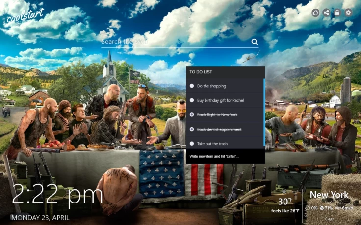 Far Cry 5 Hd Wallpapers New Tab Theme