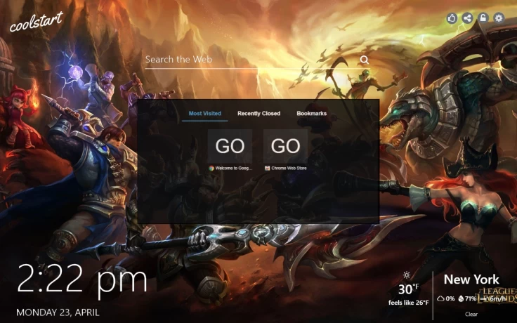 League of Legends Speed Dial