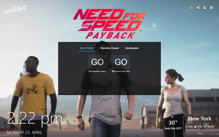 NFS Payback Speed Dial