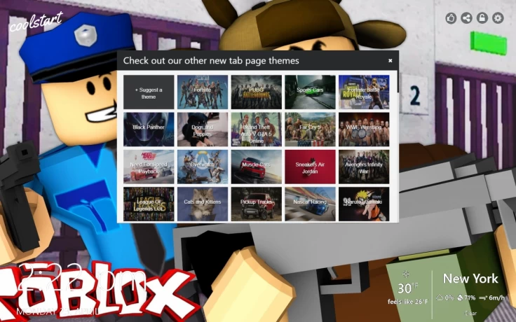Roblox Games Hd Wallpapers Theme - roblox and minecraft wallpapers new tab theme